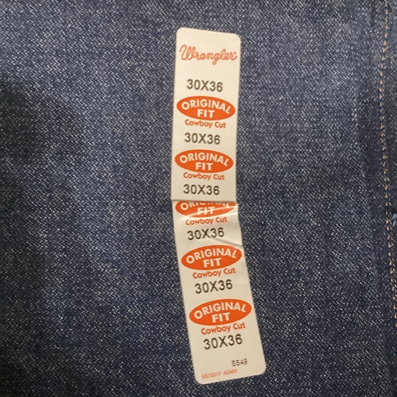 Wrangler pro rodeo competition jeans New size 30/36 - Picture 3 of 8